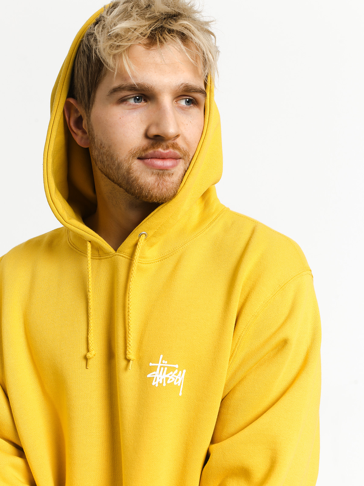 Stussy Basic HD Hoodie (yellow)