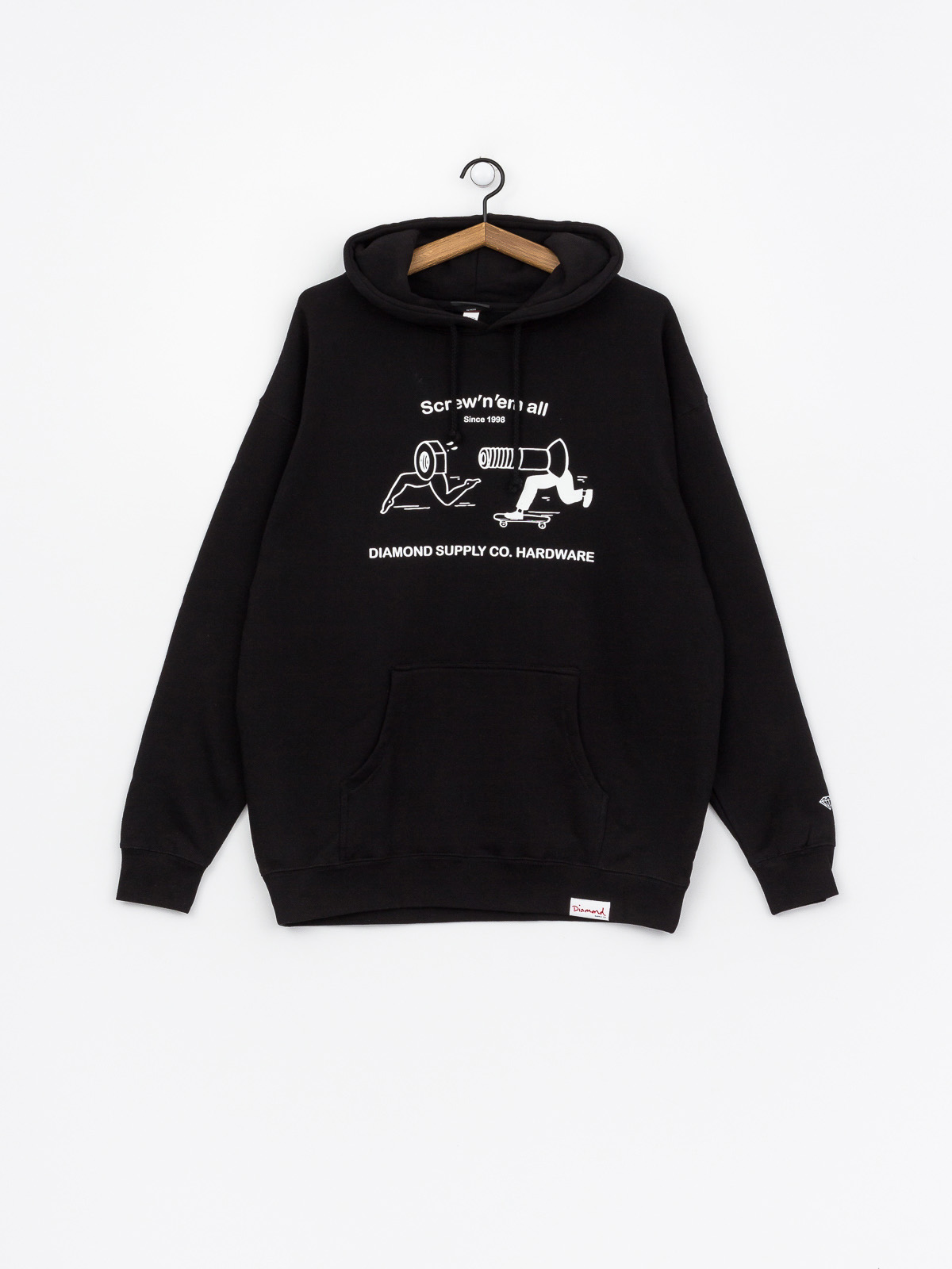 Diamond Supply Co. Screw N Em All HD Hoodie - black (black)