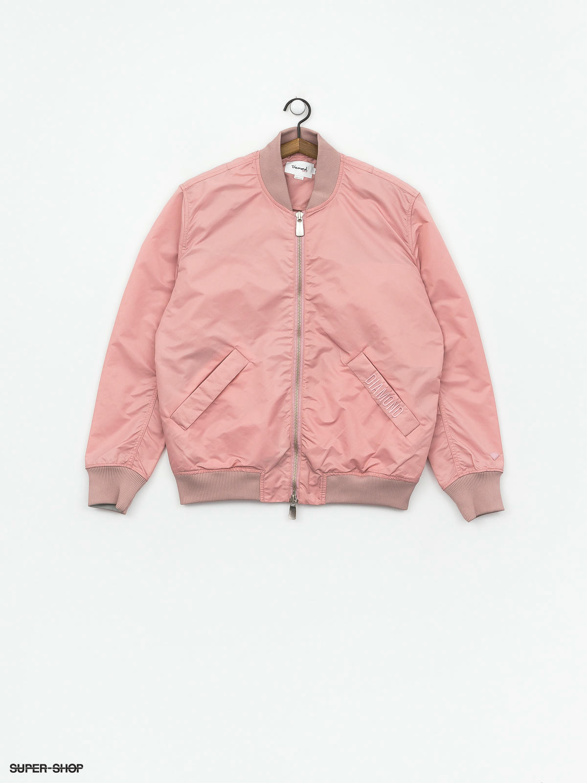 pink bomber jacket nike
