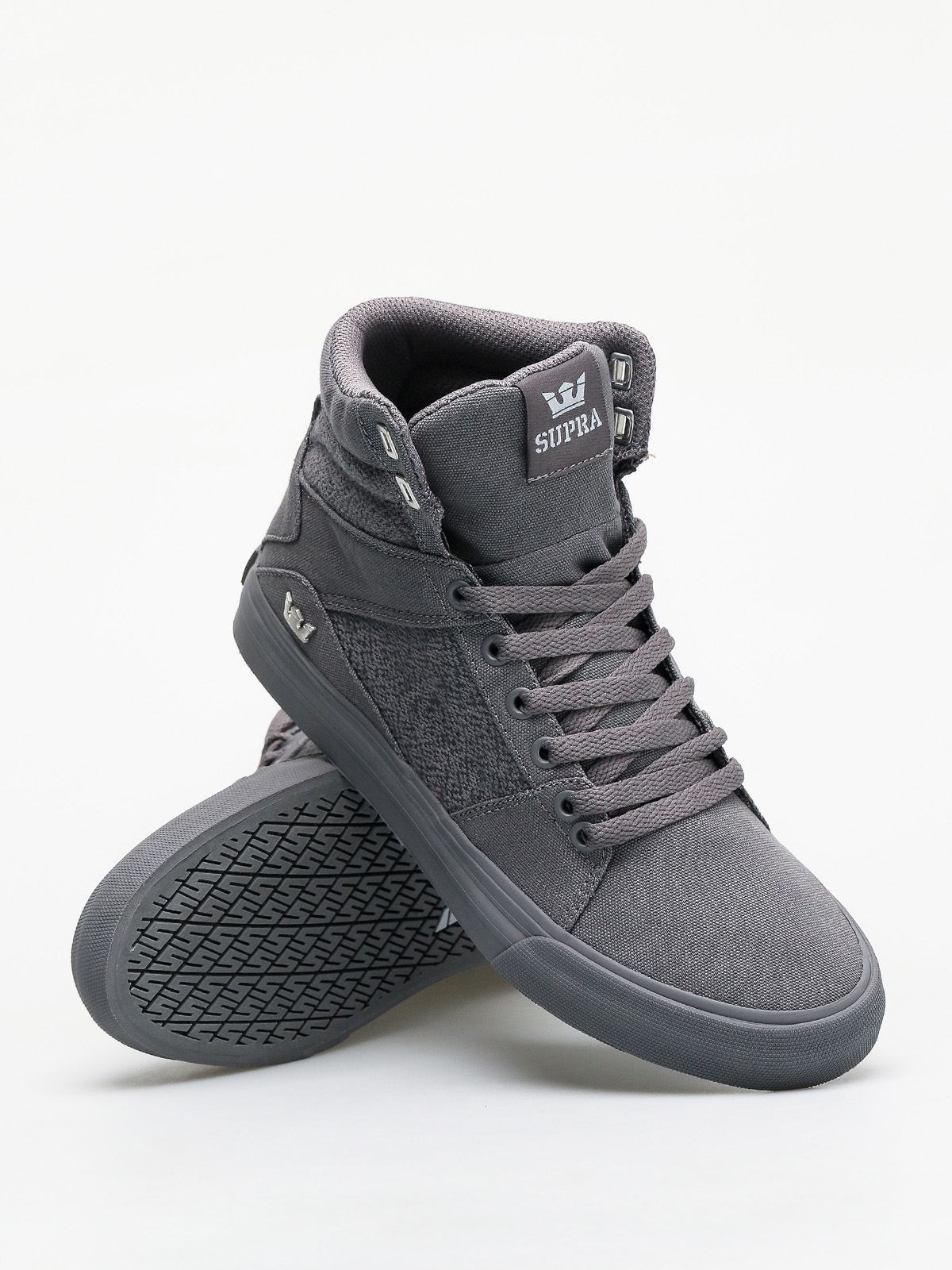 Supra Aluminum Shoes (grey grey)