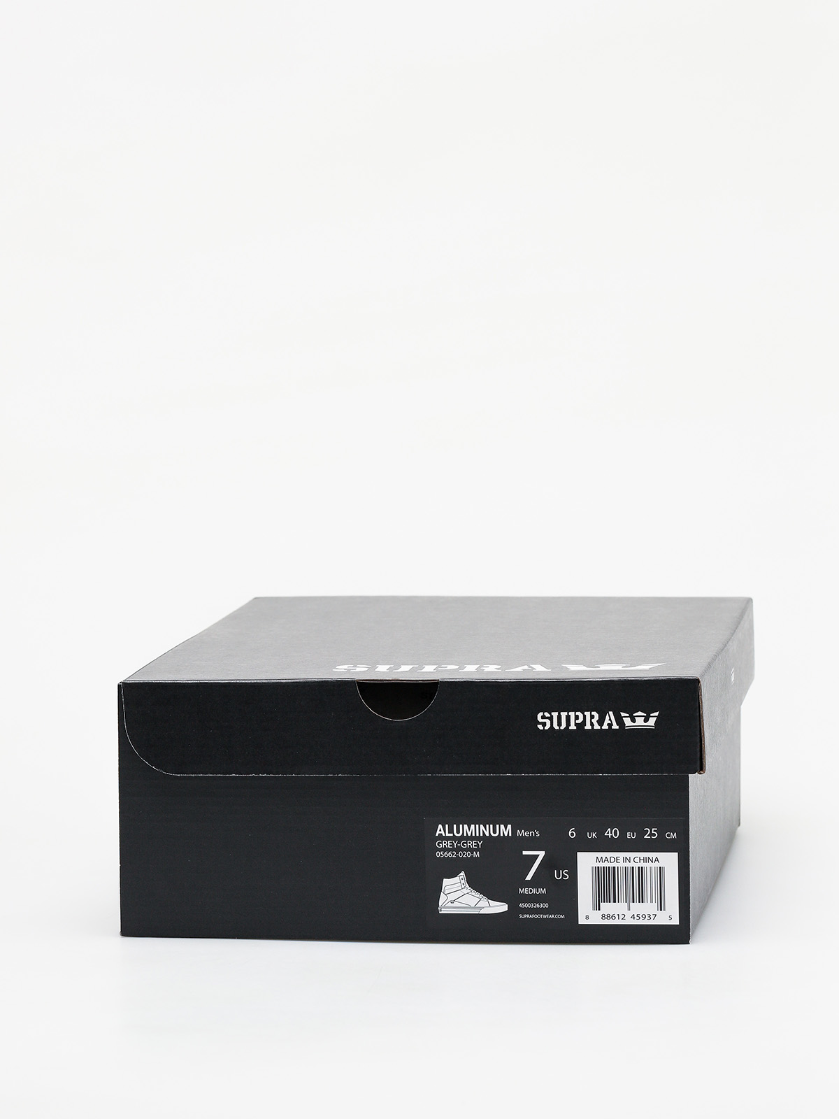 Supra Aluminum Shoes (grey grey)