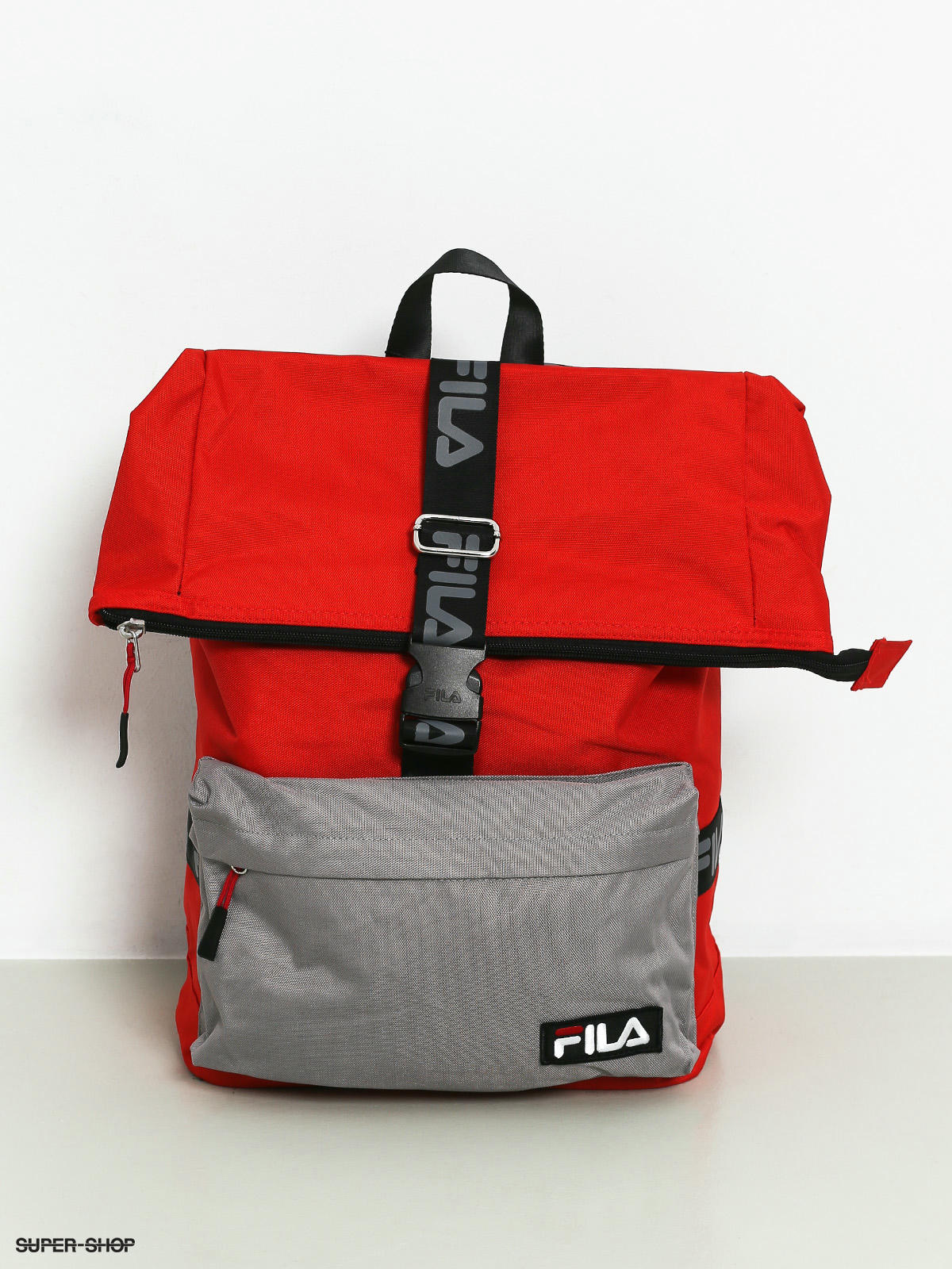 fila red backpack