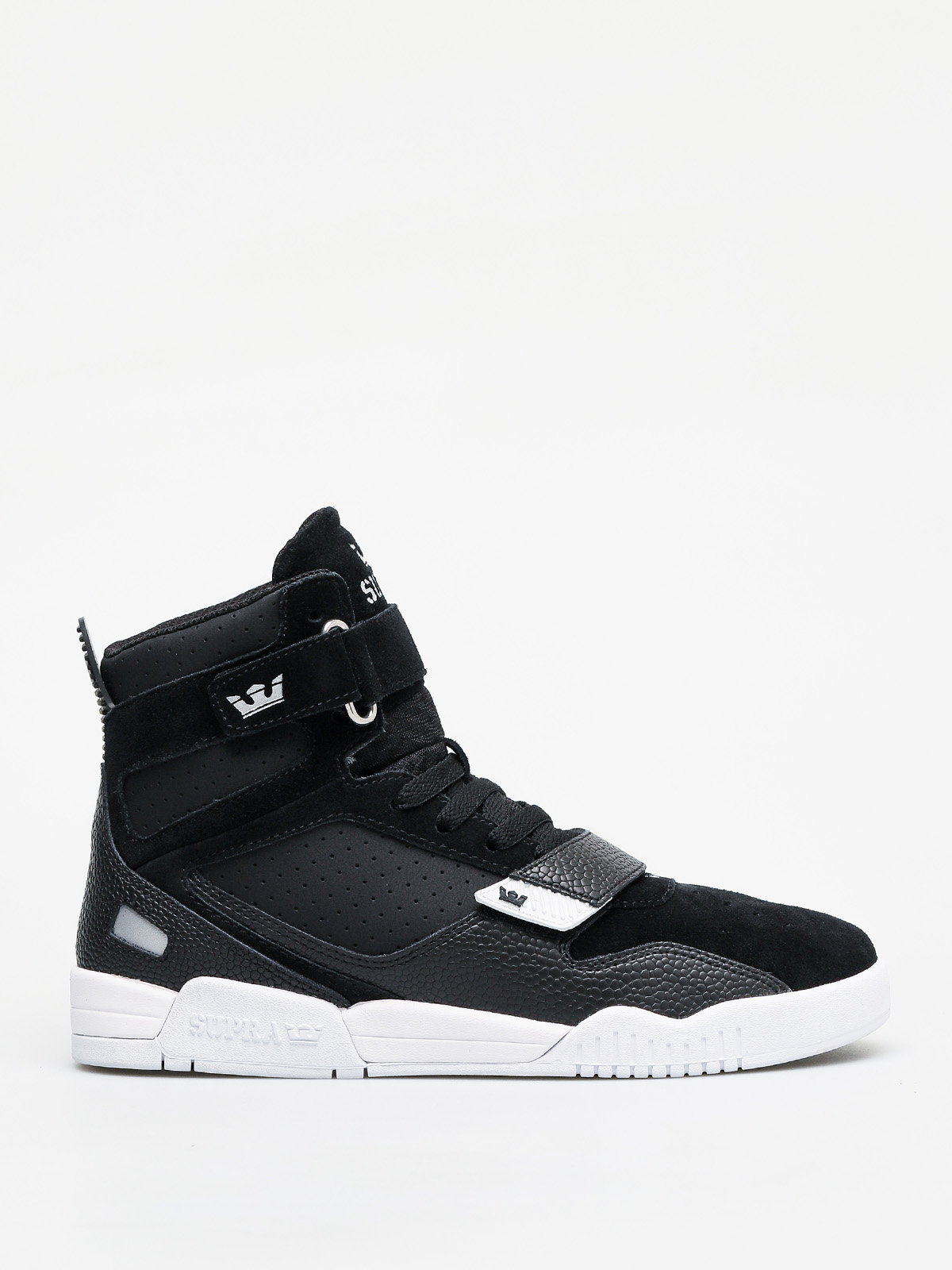 Supra Breaker Shoes (black/silver white)