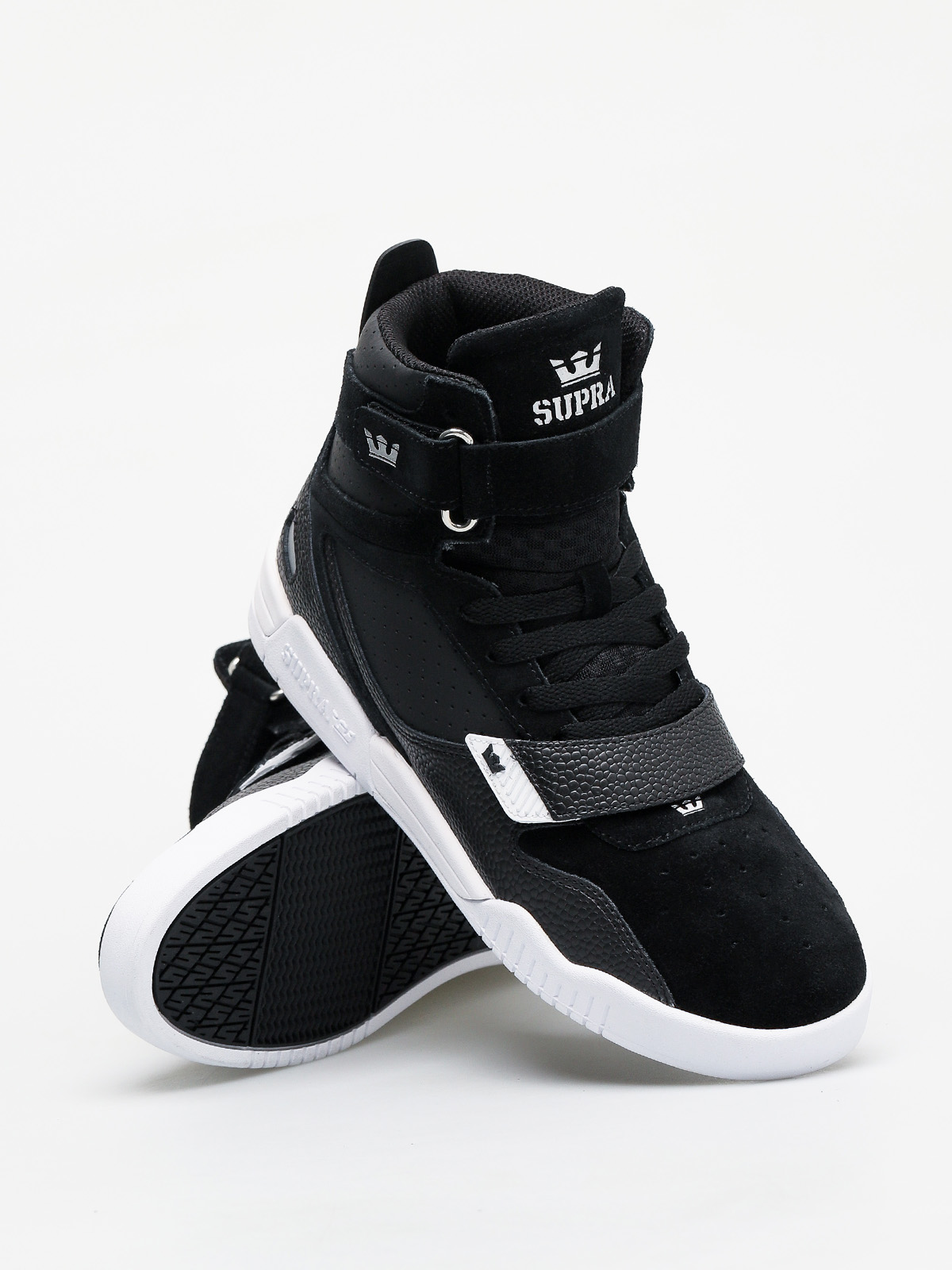 Supra Breaker Shoes black (black/silver white)