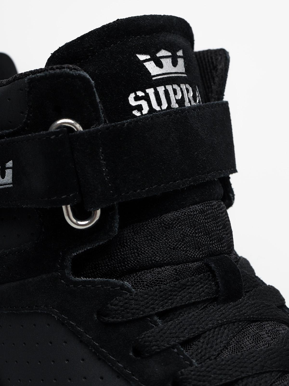 Supra Breaker Shoes (black/silver white)