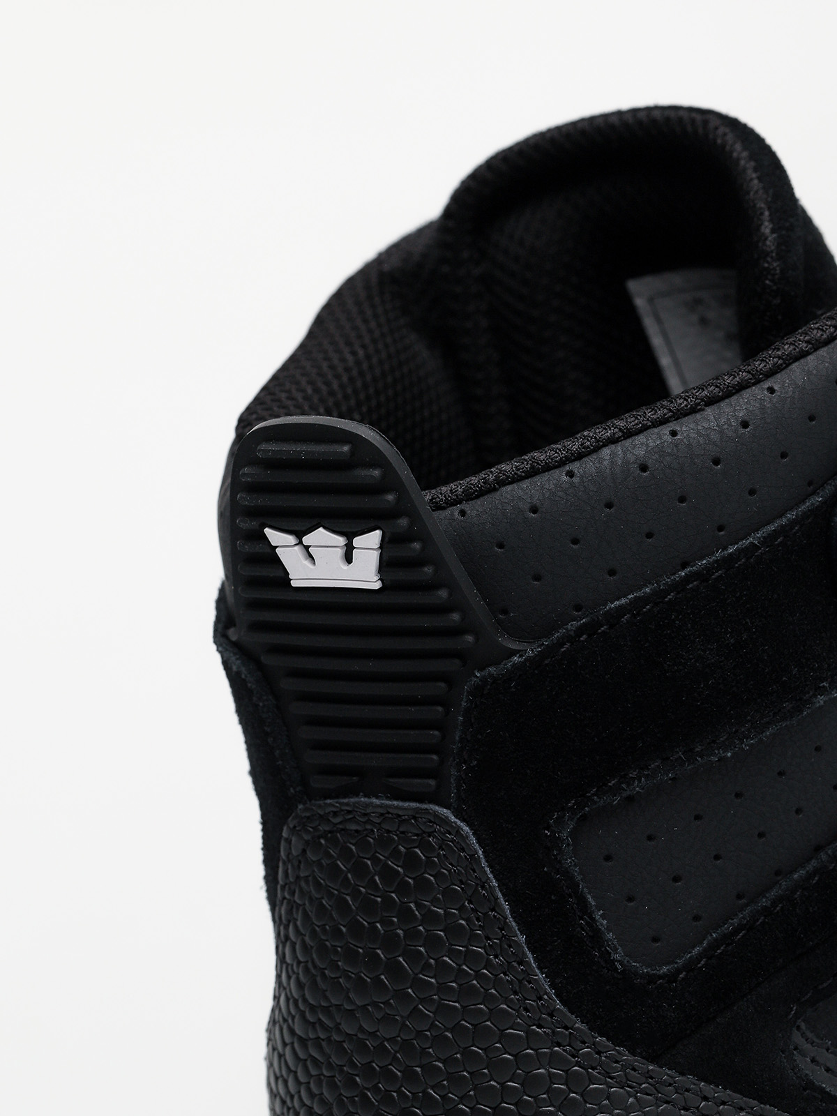 Supra Breaker Shoes (black/silver white)