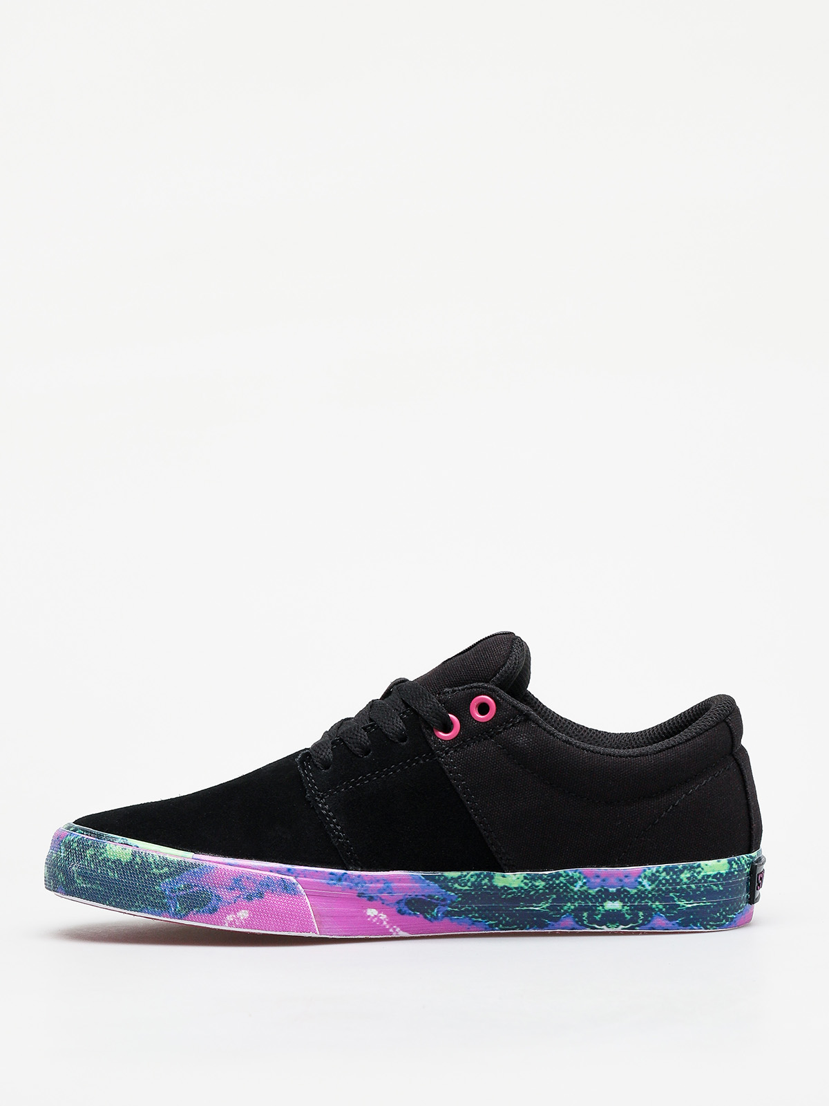 Supra Stacks Vulc II Shoes (black neon acid)