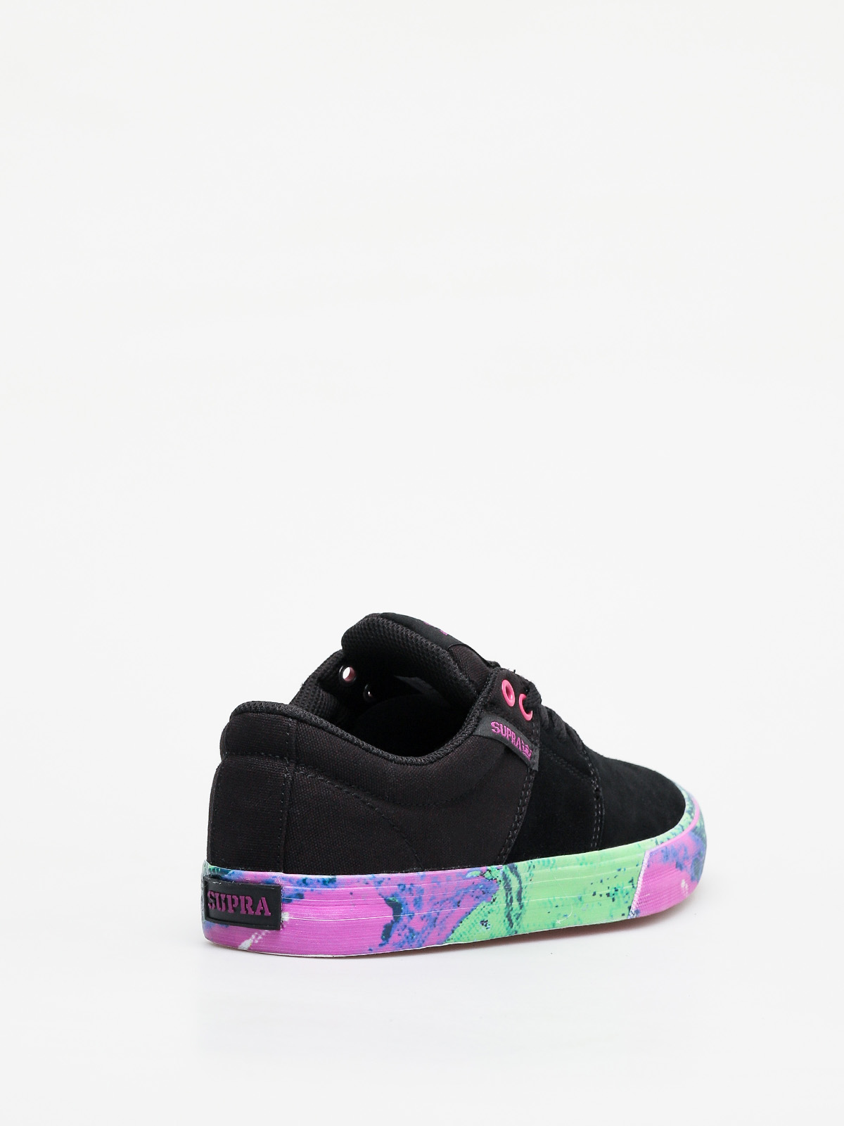 Supra Stacks Vulc II Shoes (black neon acid)