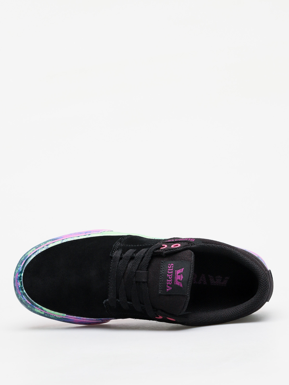Supra Stacks Vulc II Shoes (black neon acid)