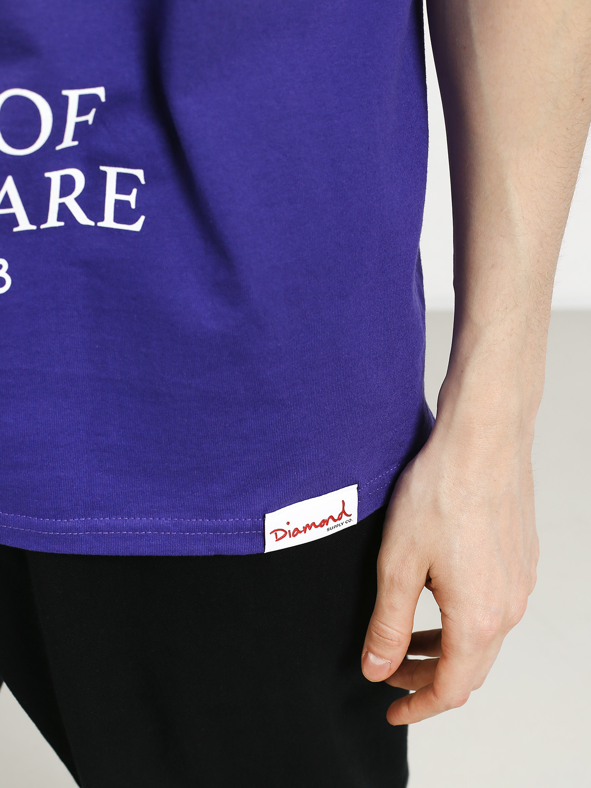 Diamond Supply Co. King Of Hardware T-shirt (purple)