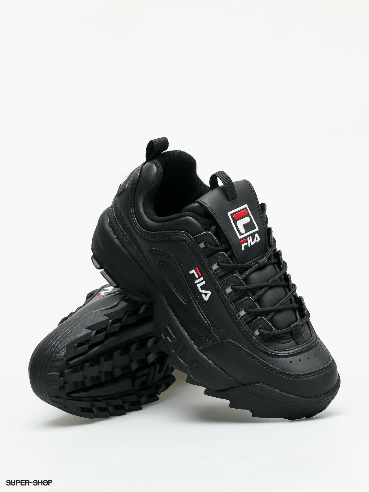 black fila shoes