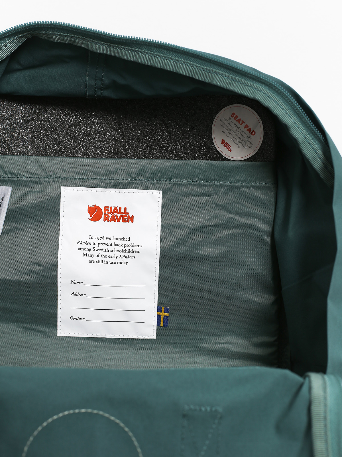 Fjallraven Kanken Backpack (frost green)