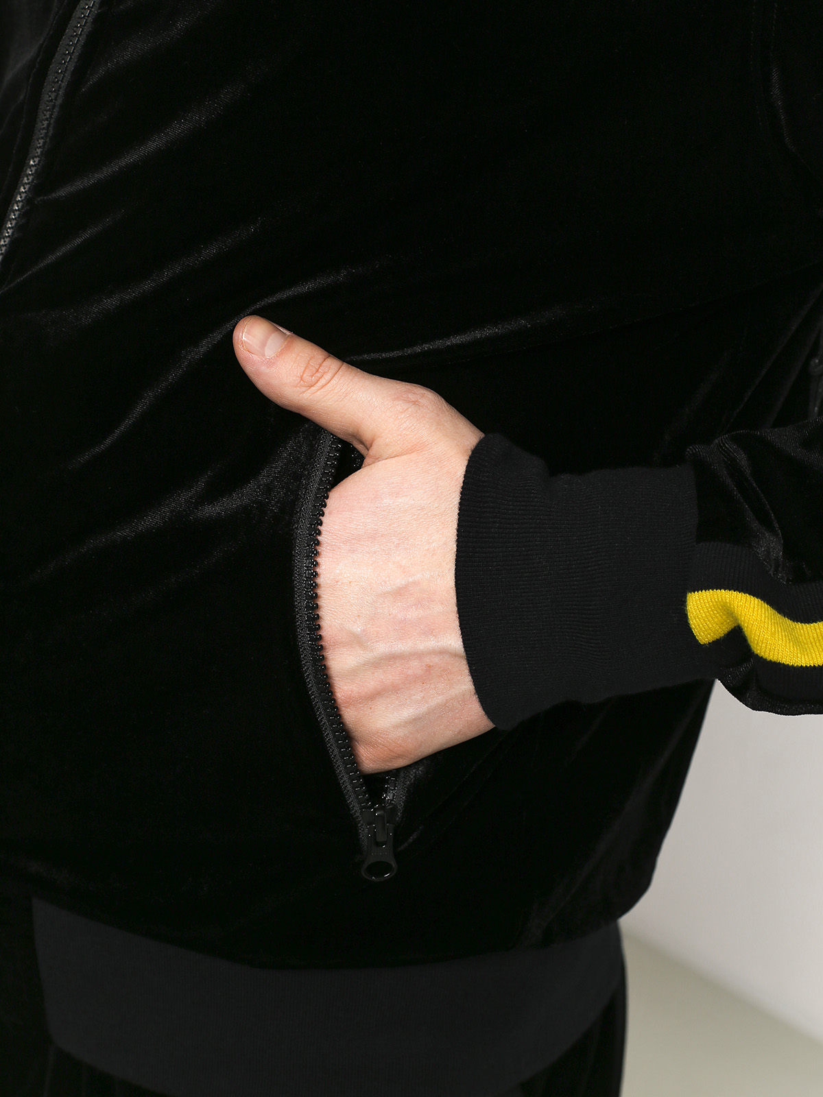 Diamond Supply Co. Brilliant Striped Track Jacke (black)