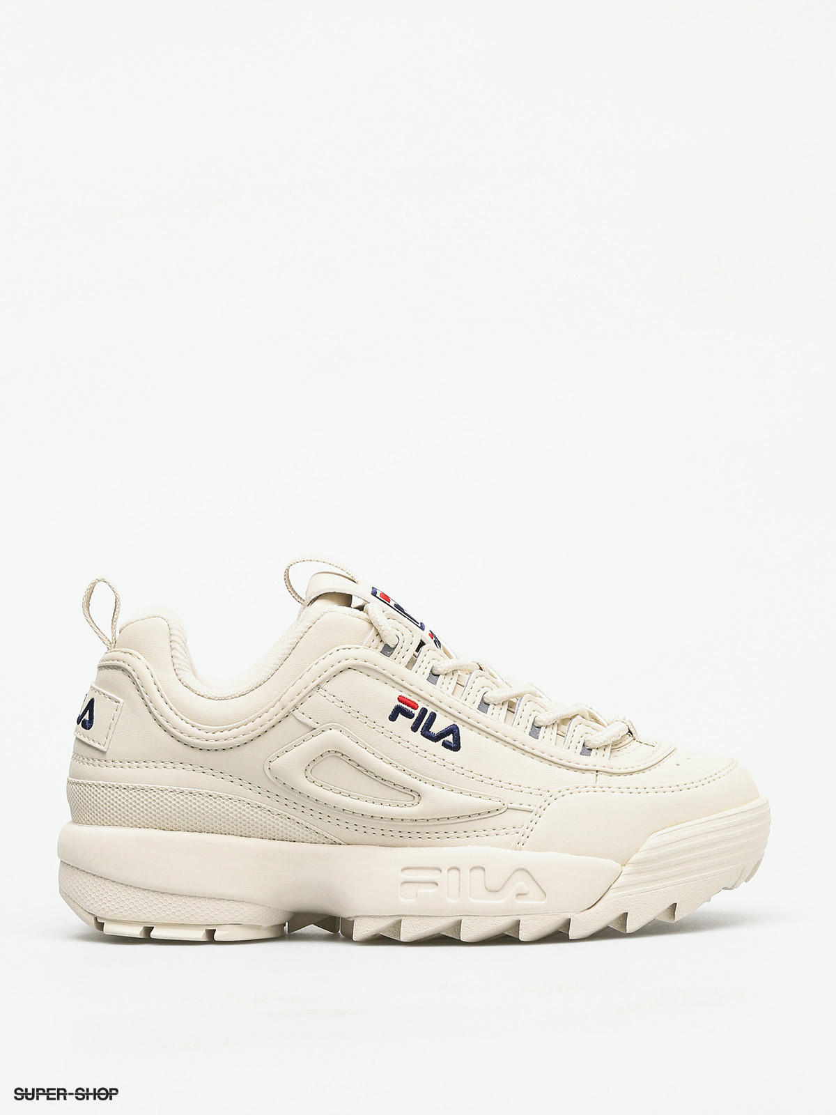 Fila disruptor cheap low beige