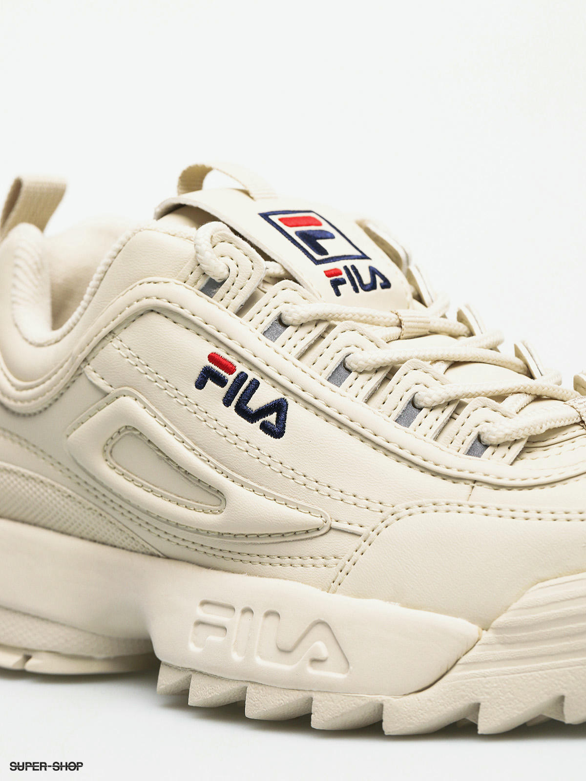 fila disruptor antique white