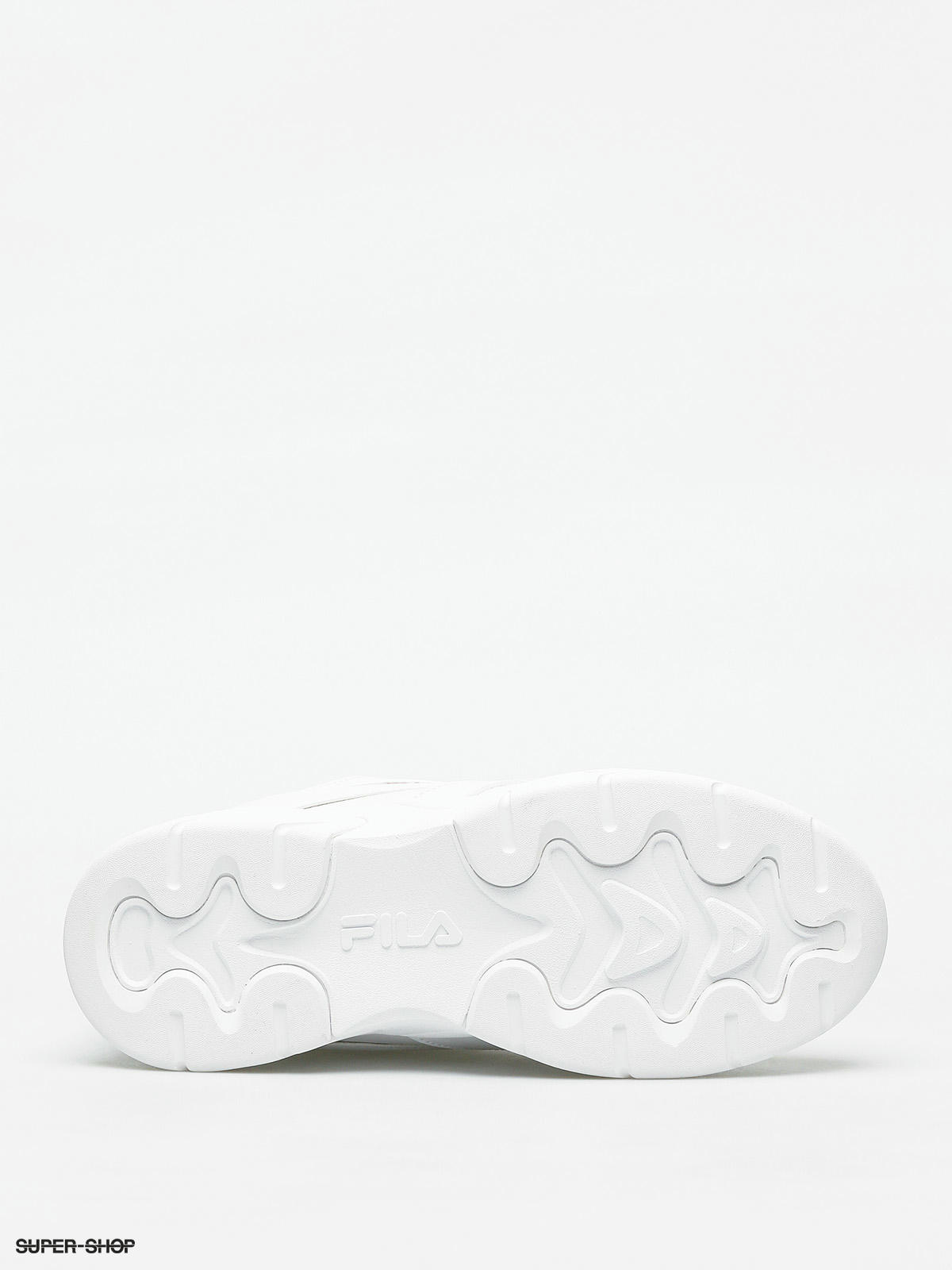 fila white flat shoes