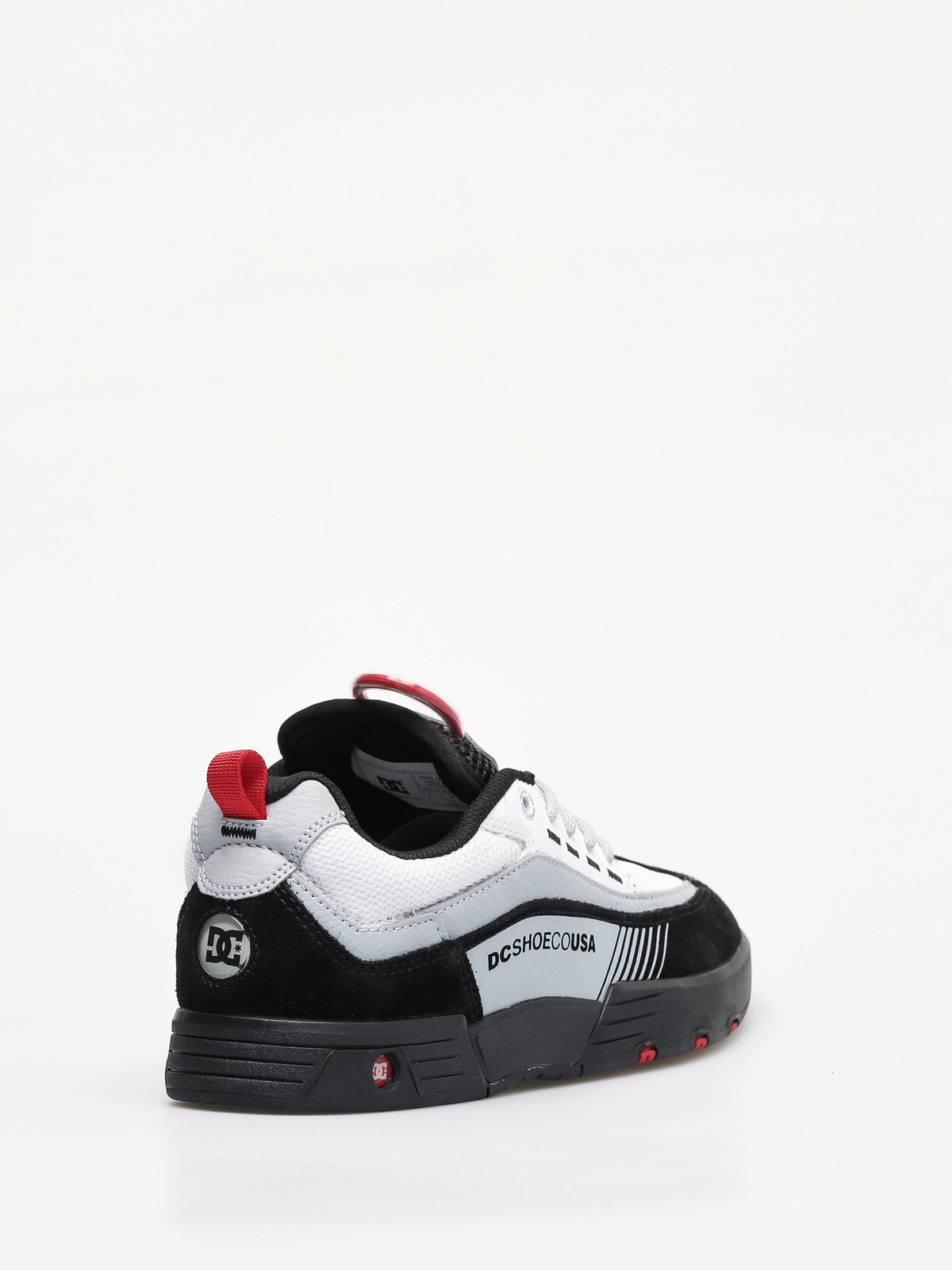 DC Legacy 98 Slim Shoes (black/white/red)