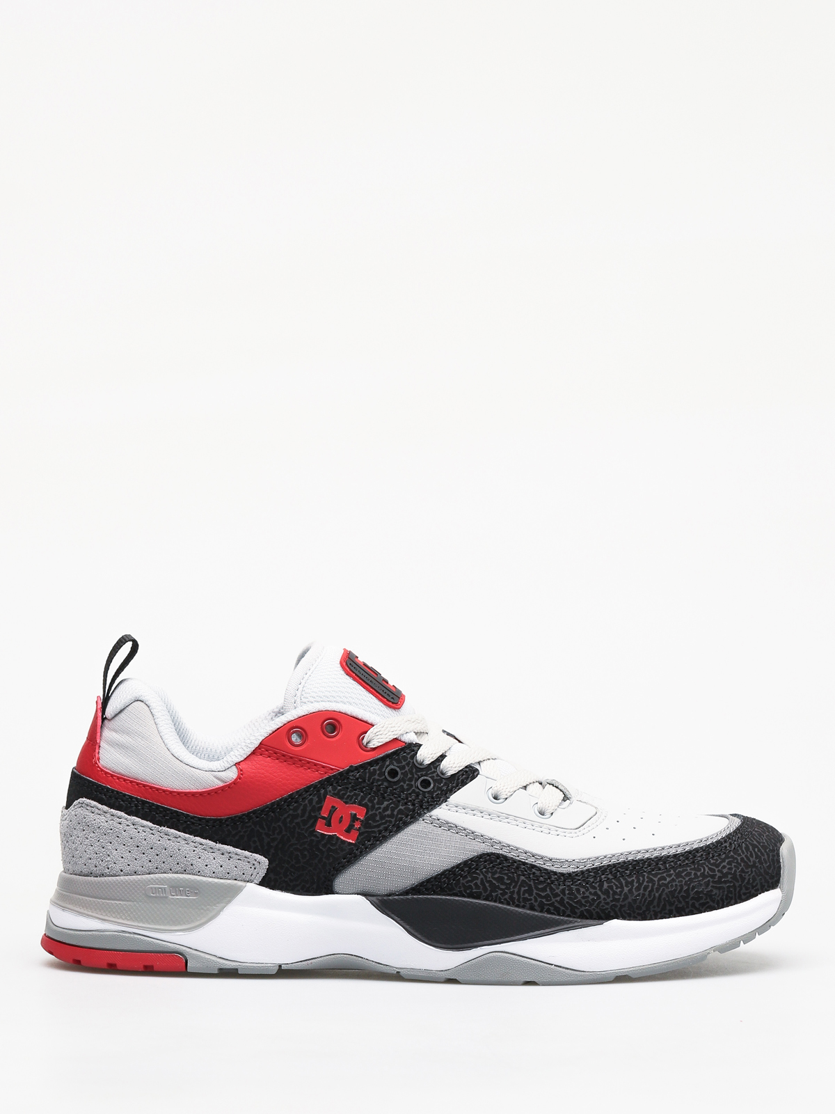 NEW DC Men\'s E.Tribeka SE Skate Shoes Black Red Gray Sneaker Size 10.5 DC Men main image 4