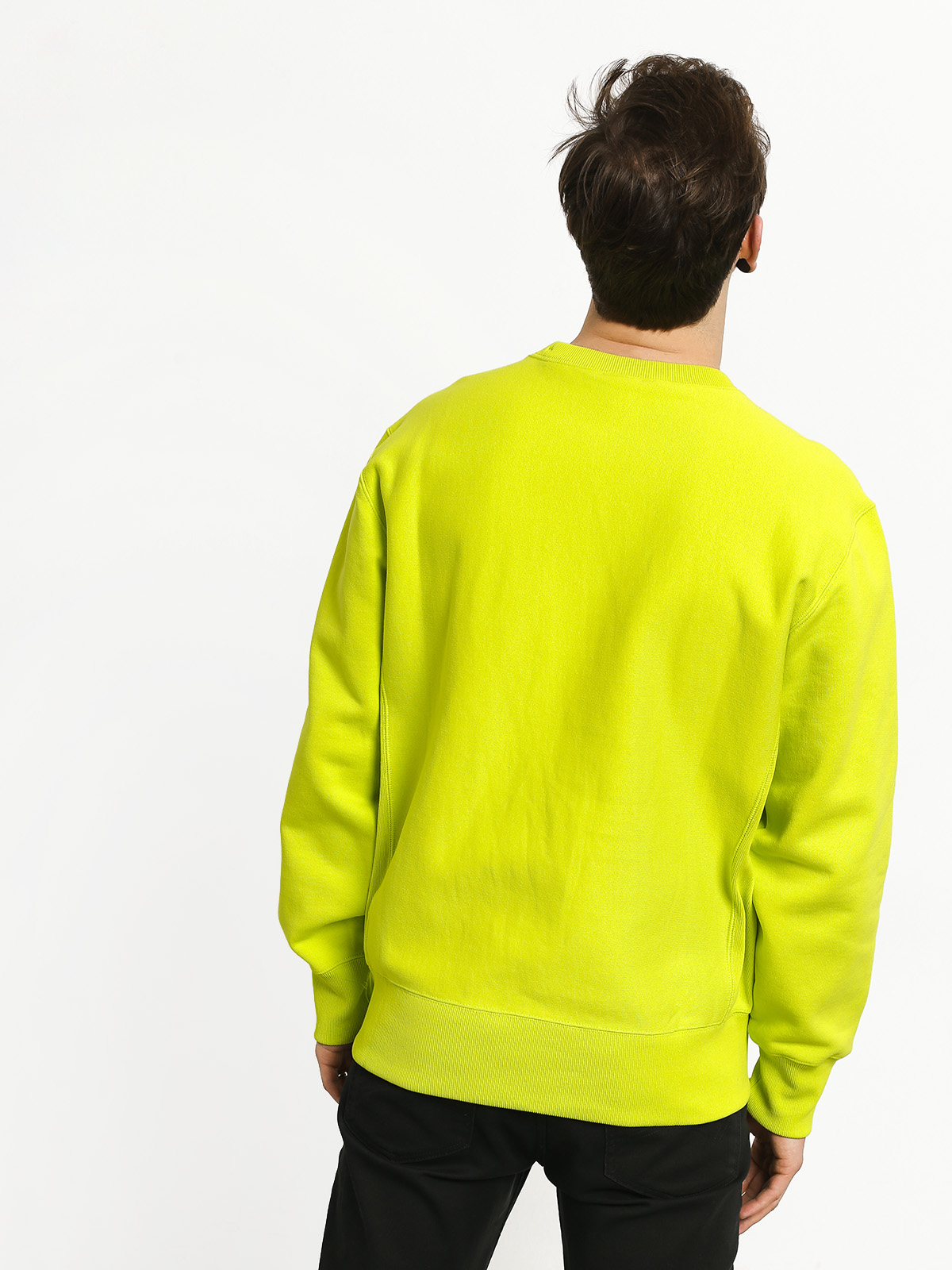 Champion Premium Reverse Weave Small Logo Crewneck Sweatshirt (fll)