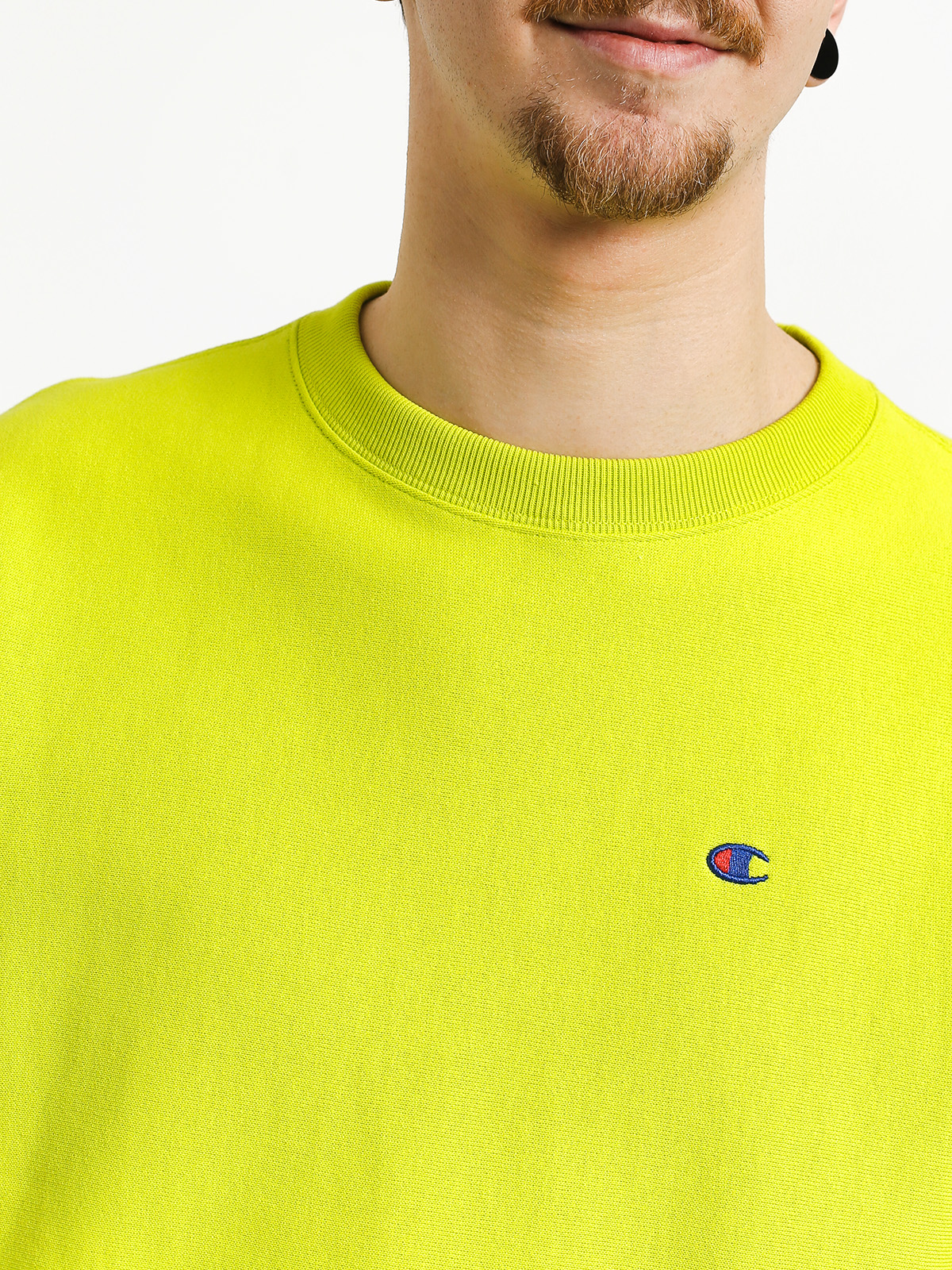 Champion Premium Reverse Weave Small Logo Crewneck Sweatshirt (fll)