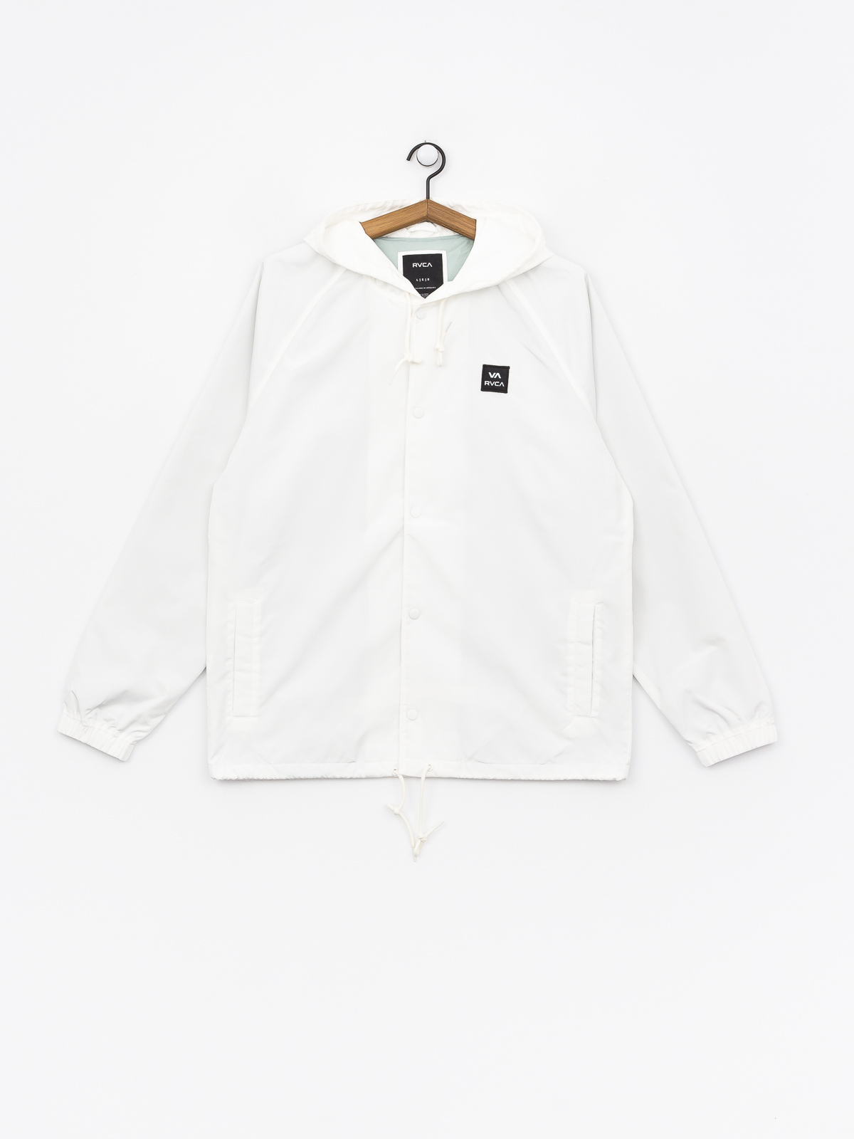 RVCA Va Hood Coach Jacket (antique white)