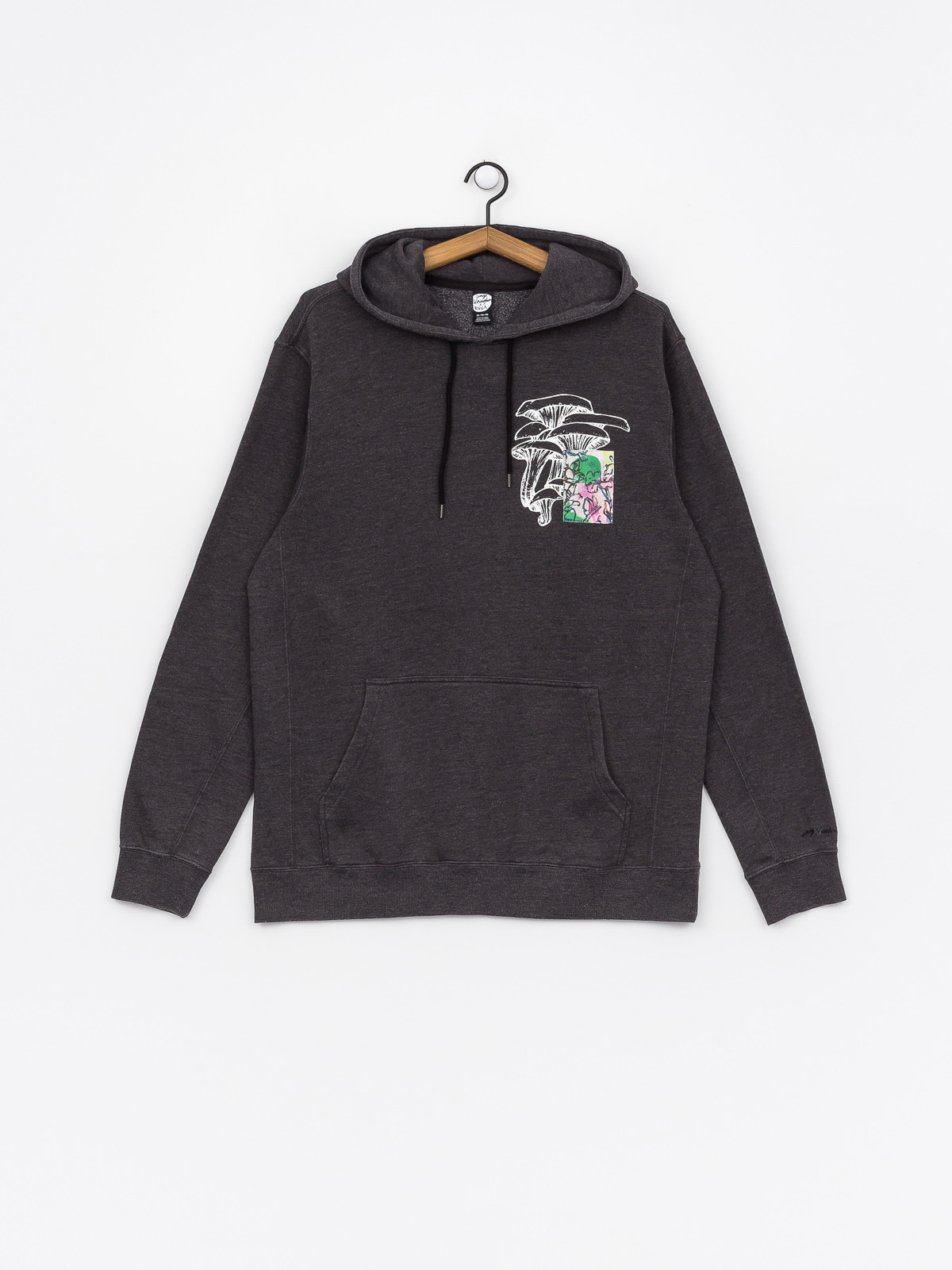 RVCA Sage Mix HD Hoodie (rvca black)