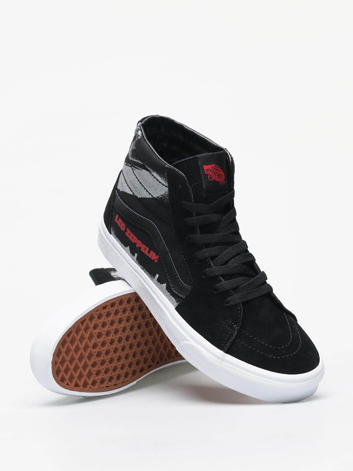 Vans Sk8 Hi Led Zeppelin Shoes - black (black/true white)
