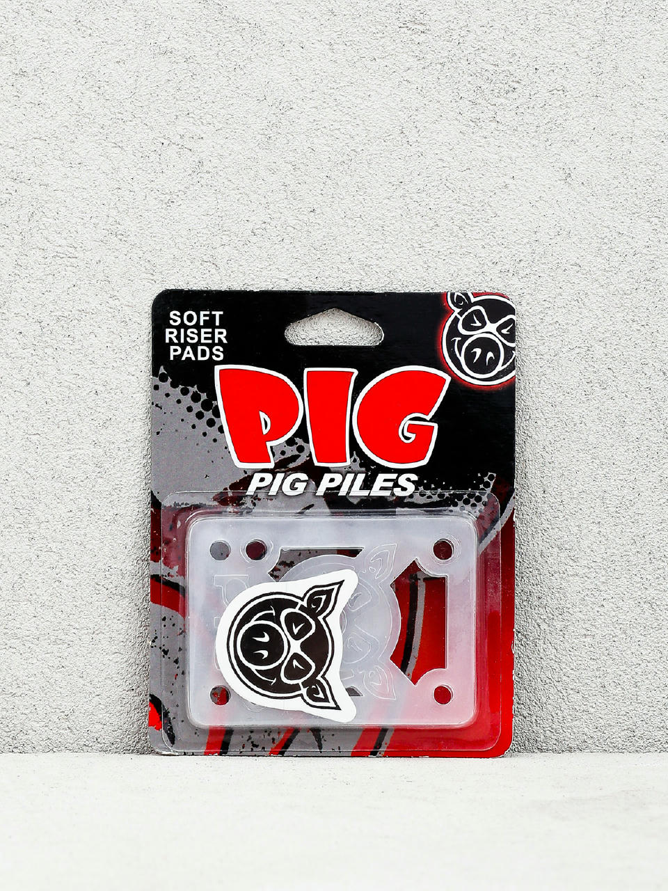 Pig Soft Riser Pads Risers (shock clear)