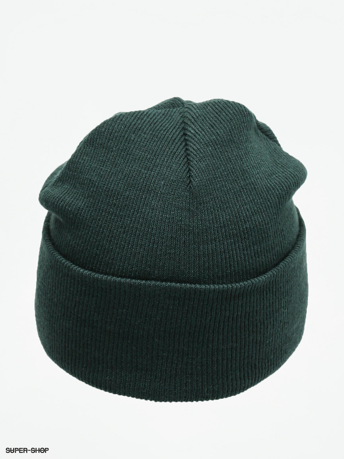 bottle green carhartt beanie