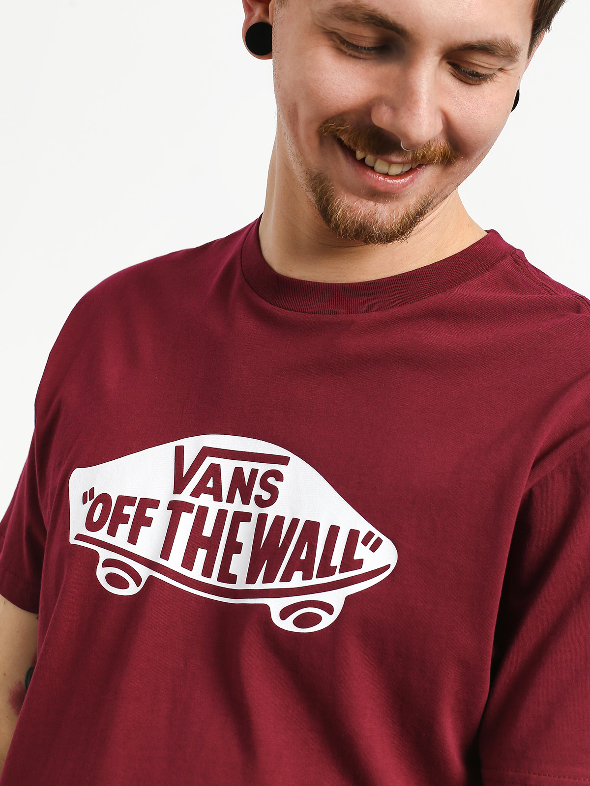 Vans Otw T-shirt (rhumba red/white)