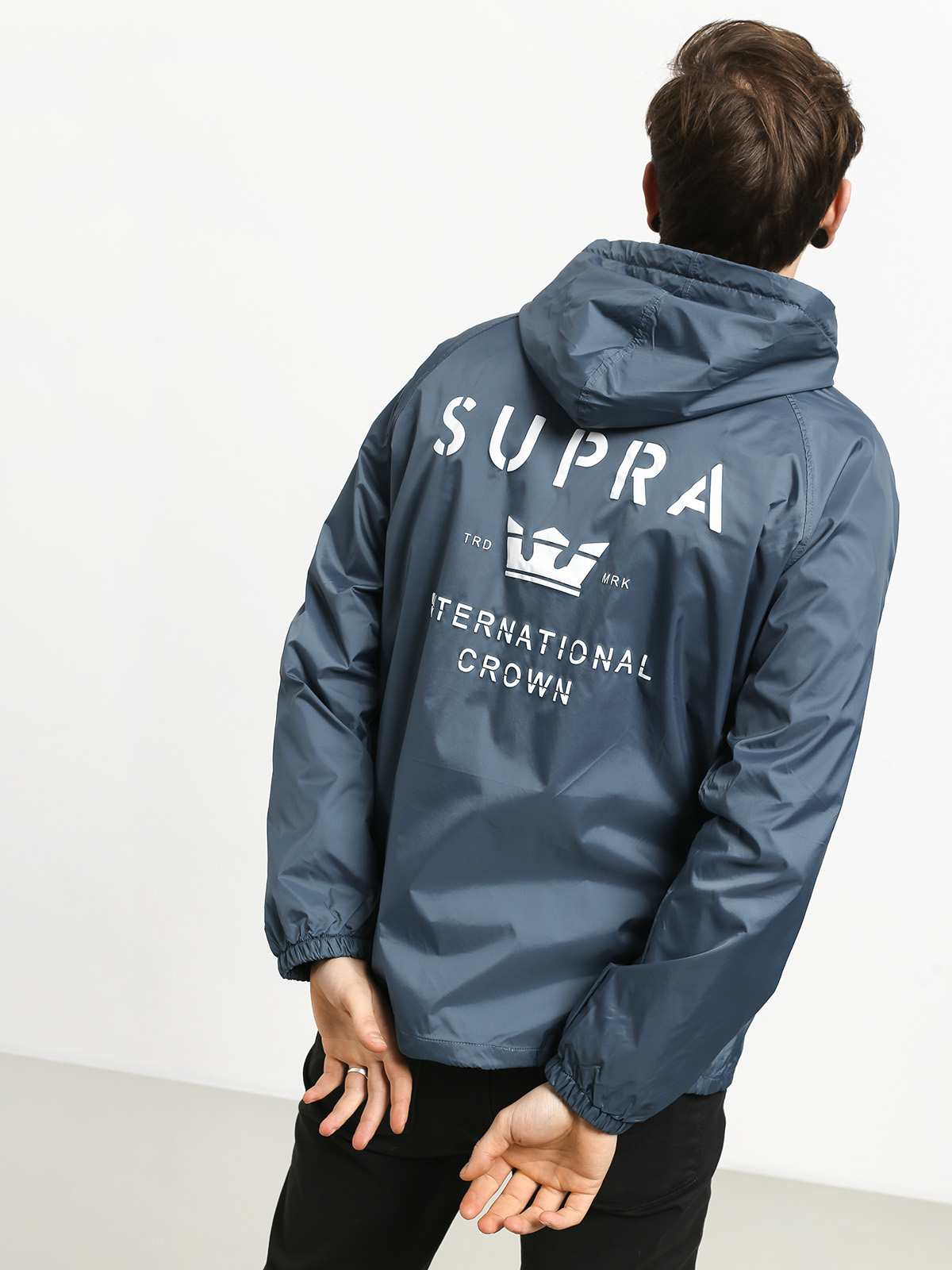 Supra Trademark Coaches Jacket - blue (navy)