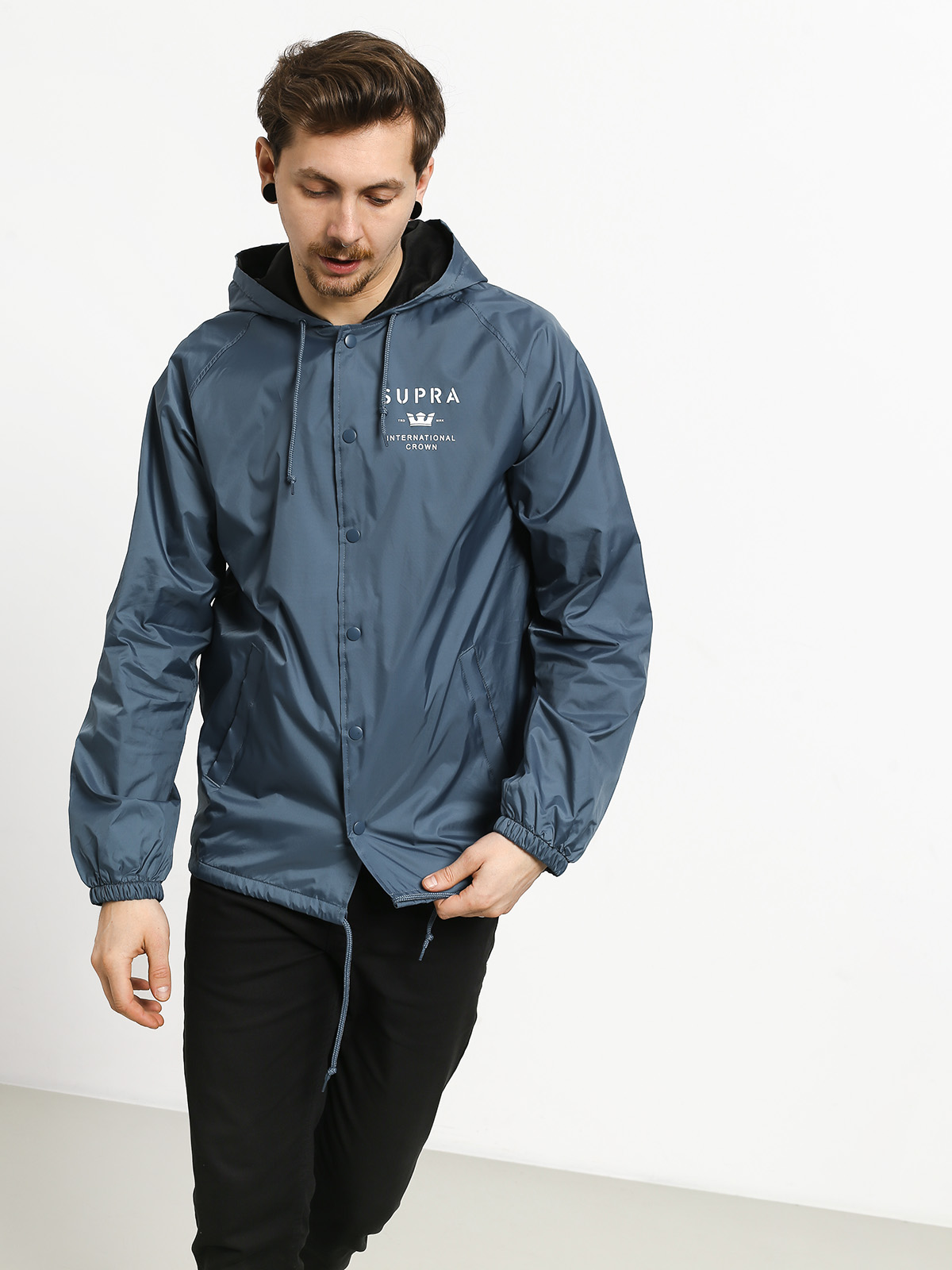 Supra Trademark Coaches Jacket (navy)