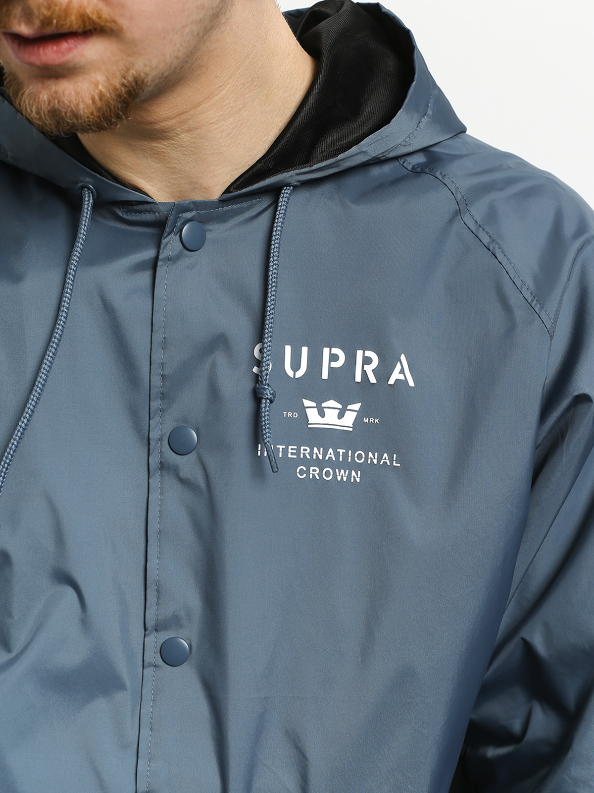 Supra Trademark Coaches Jacket (navy)