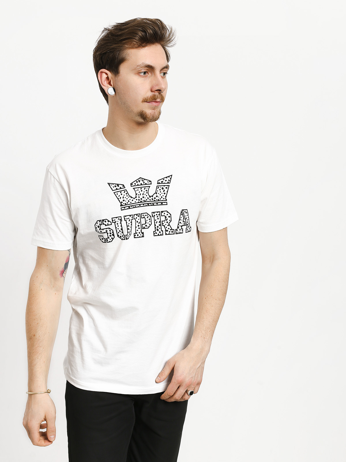 Supra Above Regular T-shirt (white/spot)