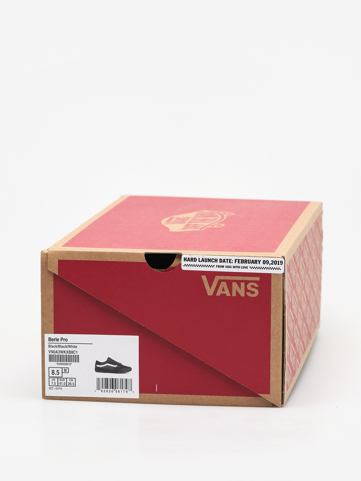 Vans Berle Pro Shoes (black/black/white)