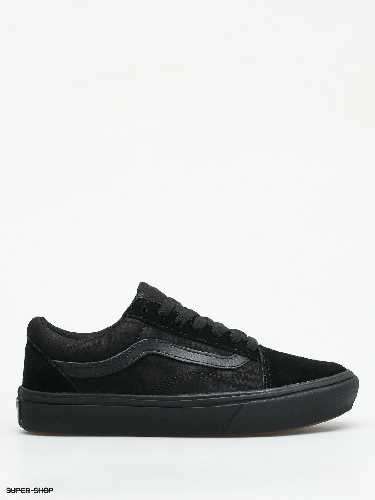 Black best sale vans comfycush