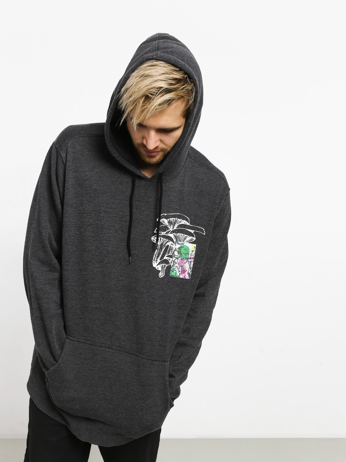 RVCA Sage Mix HD Hoodie (rvca black)