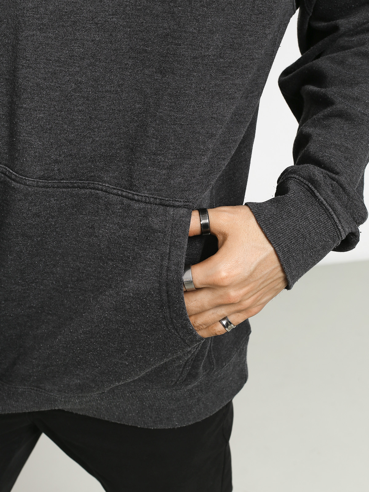 RVCA Sage Mix HD Hoodie (rvca black)