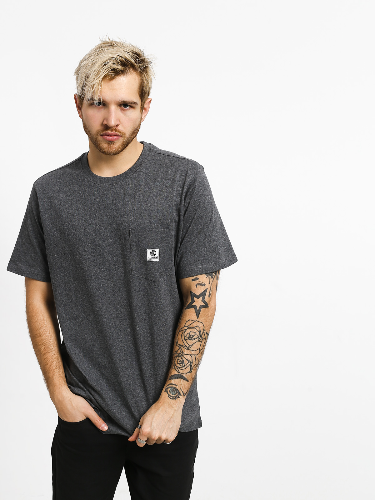 Element Basic Pocket Label T-shirt 