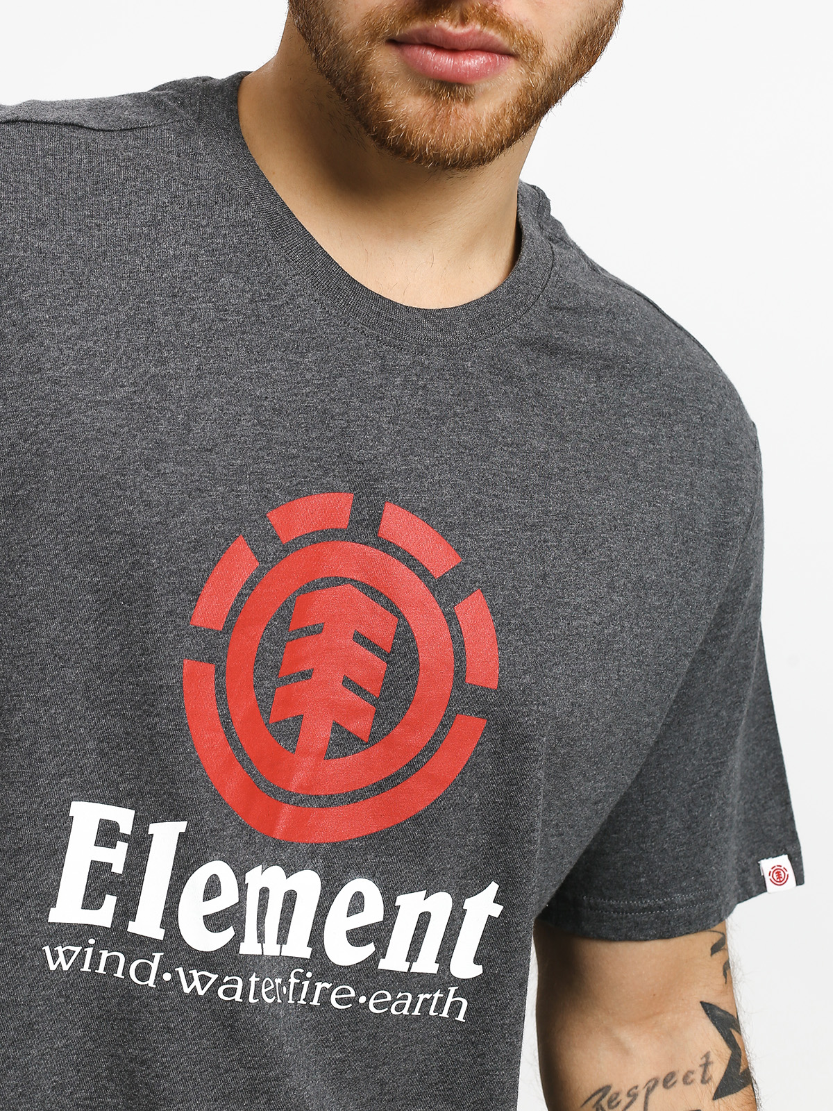 Element Vertical T-shirt (charcoal heather)
