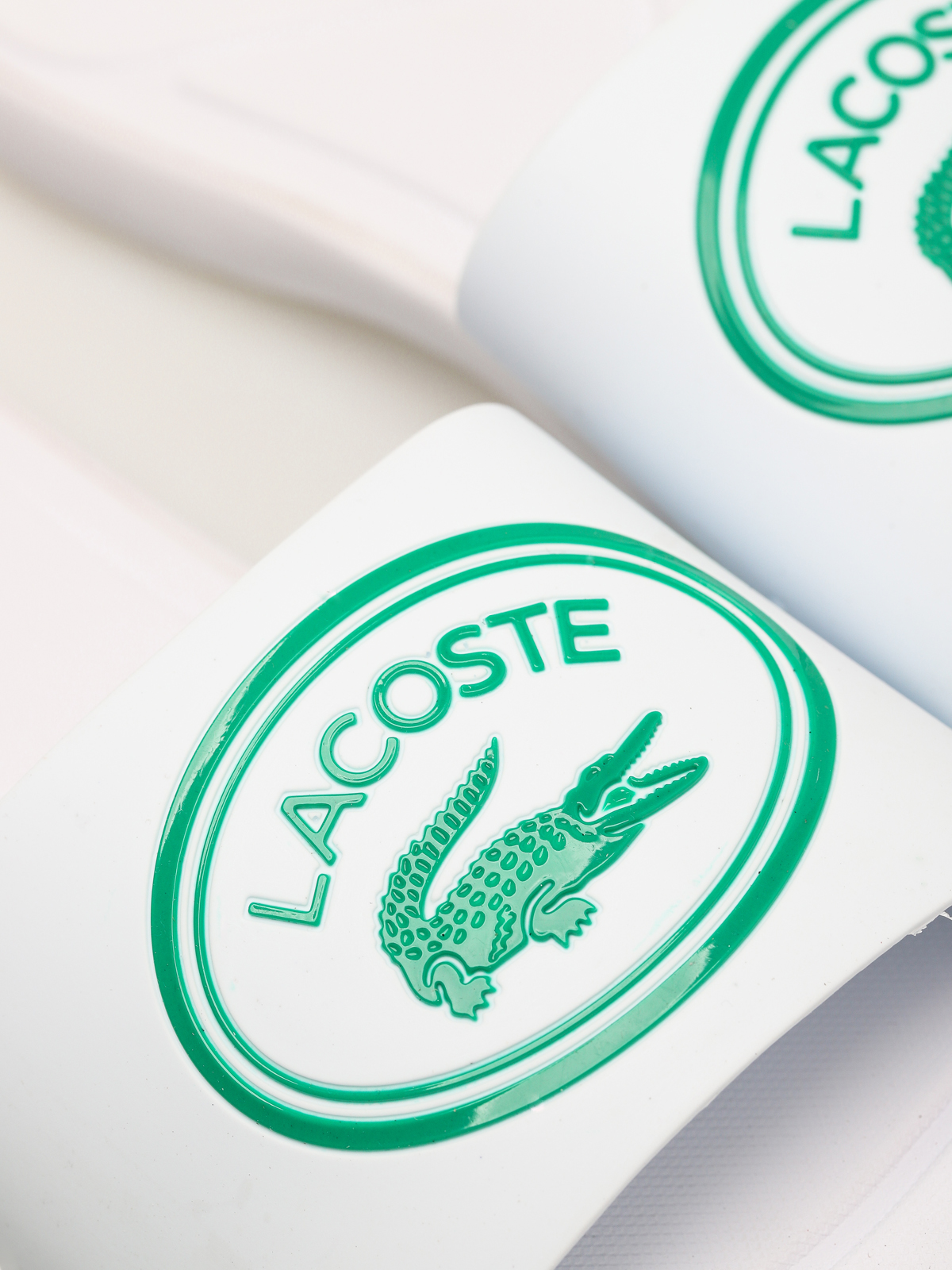 Lacoste L.30 Slide 119 3 Flip-flops (white/green)