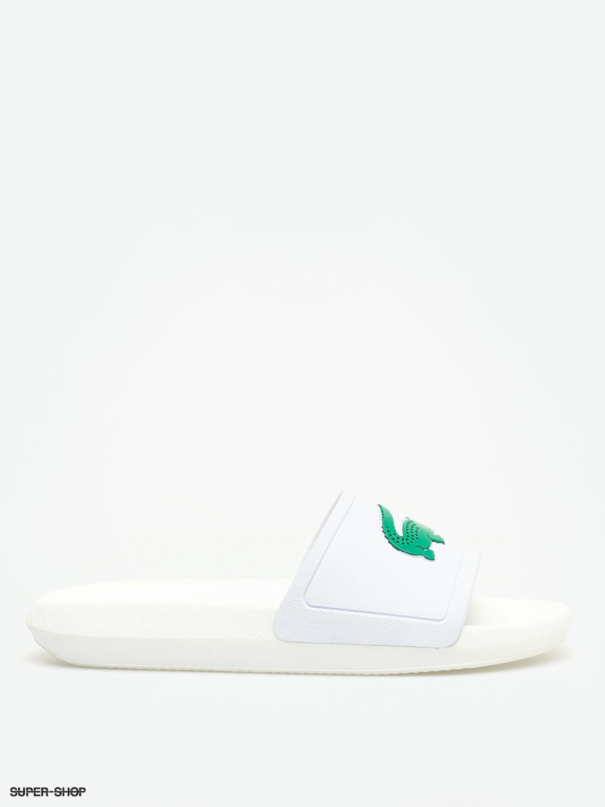 Lacoste Croco Slide 119 3 Flip flops Wmn white green