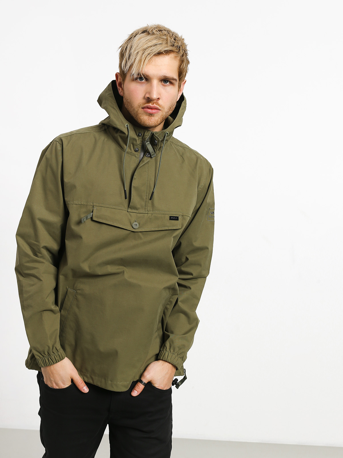 Rvca Packable Rvca Snowboard Jackets RVCA On Point Anorak Jacket
