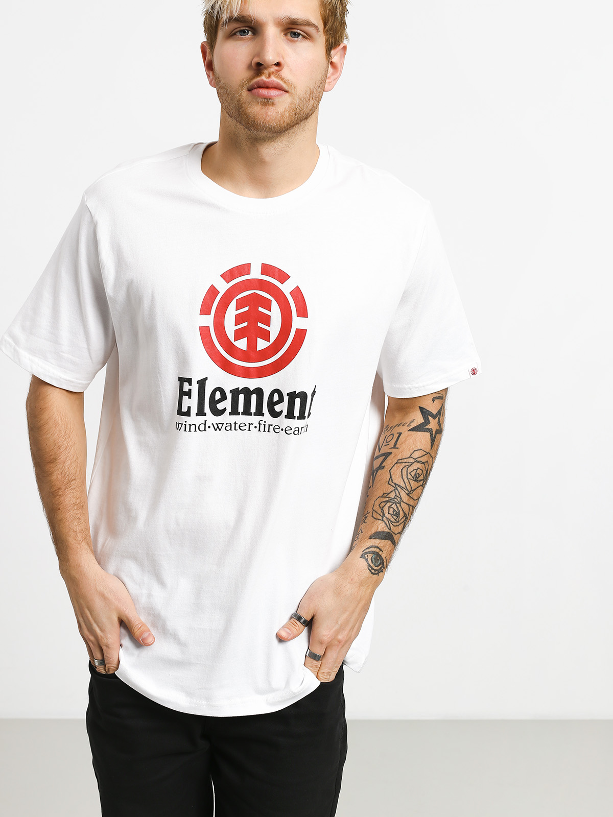 Element Vertical T-shirt (optic white)