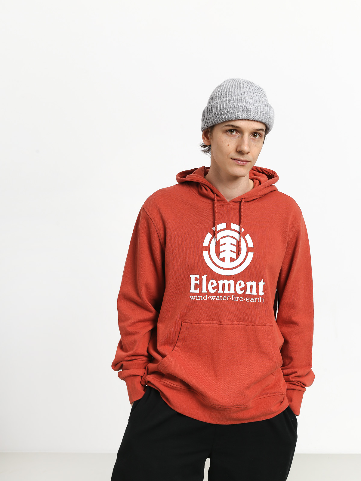 Element Vertical FT HD Hoodie (etruscan red)