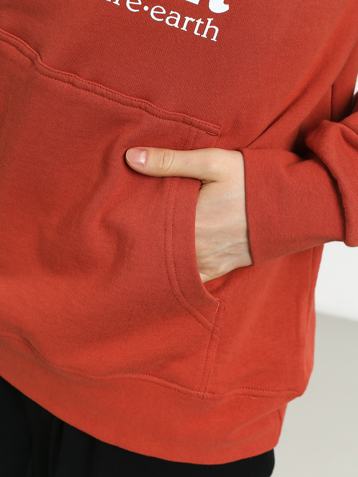 Element Vertical FT HD Hoodie (etruscan red)