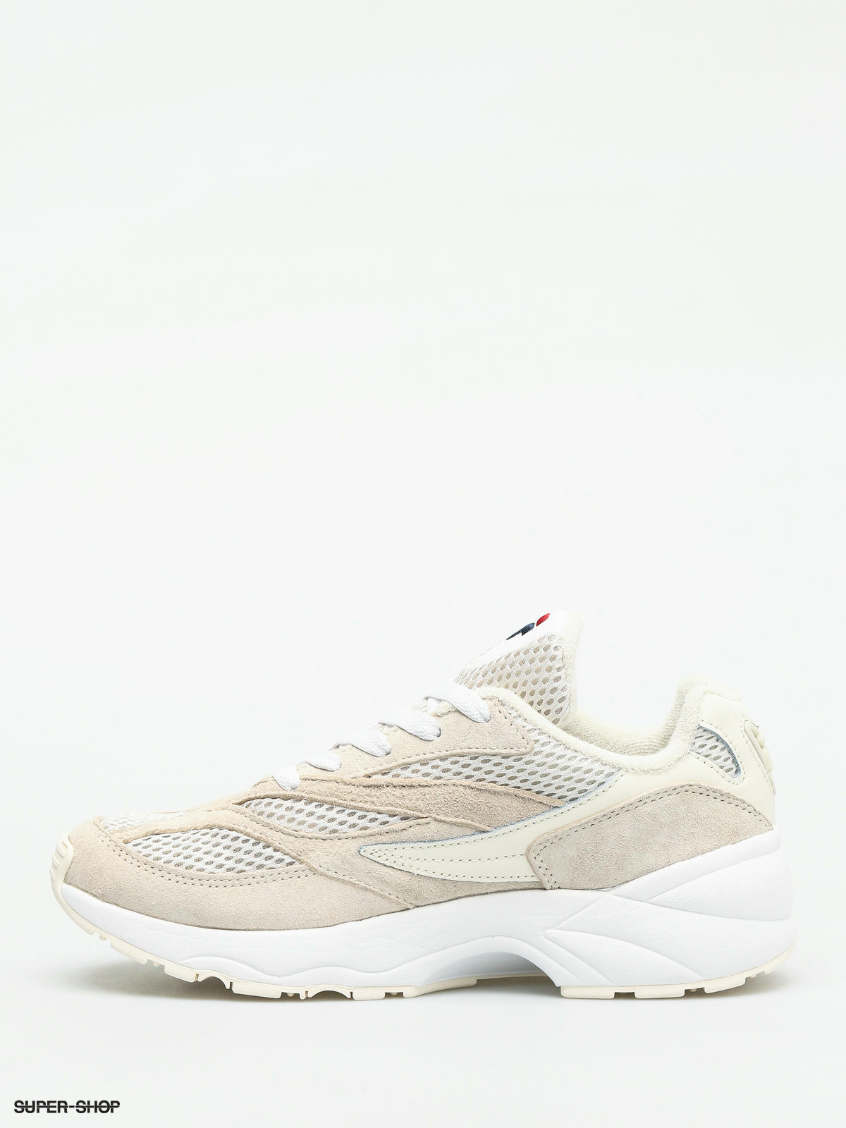 fila white venom low trainers