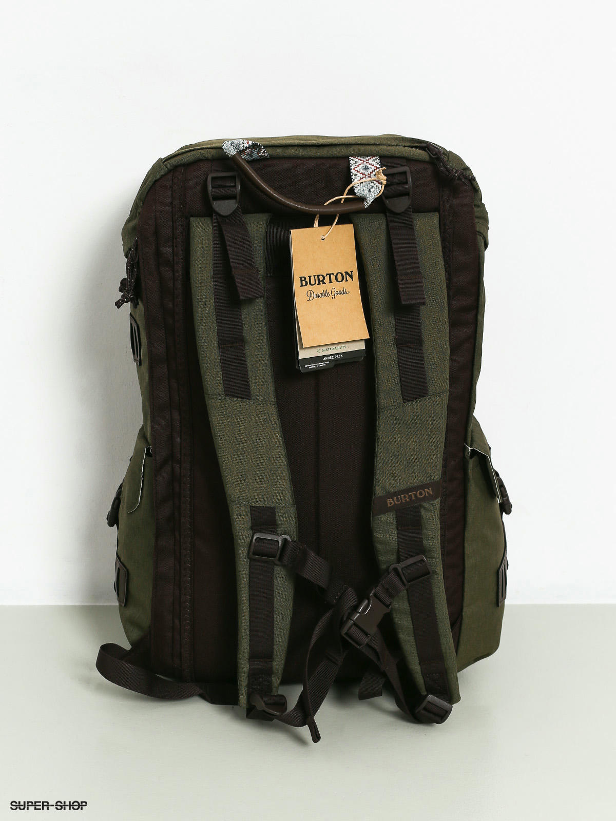 Burton annex backpack waxed canvas on sale