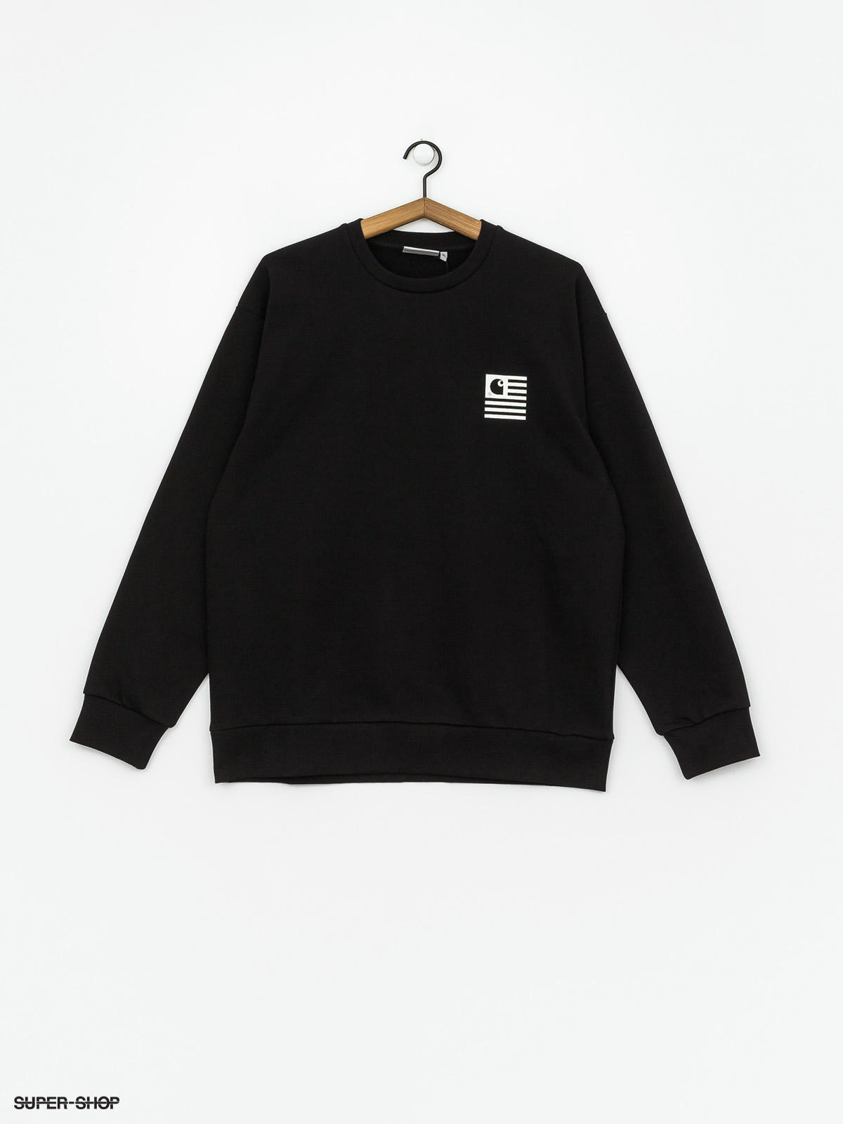 Carhartt WIP State Patch Sweatshirt (black)