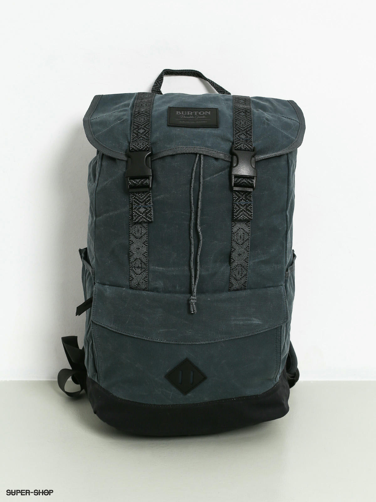 Burton Outing Backpack dark slate waxed cnv